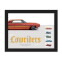 Lowriders Framed Stamp, Orange 1964 Impala