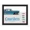 Lowriders Framed Stamp, Blue 1958 Impala