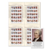 Figures of the American Revolution Press Sheet with Die-Cuts image