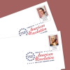 Figures of the American Revolution Digital Color Postmarks