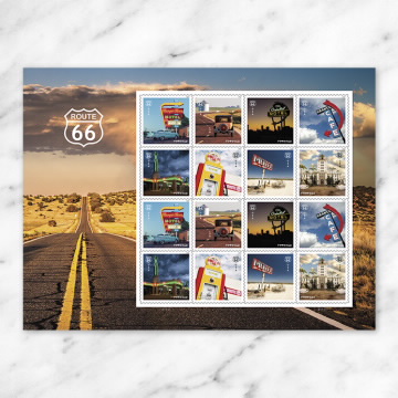 Route 66 Stamps