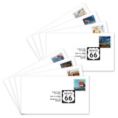 Route 66 First Day Cover image