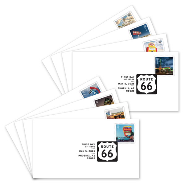 Route 66 First Day Cover | USPS.com