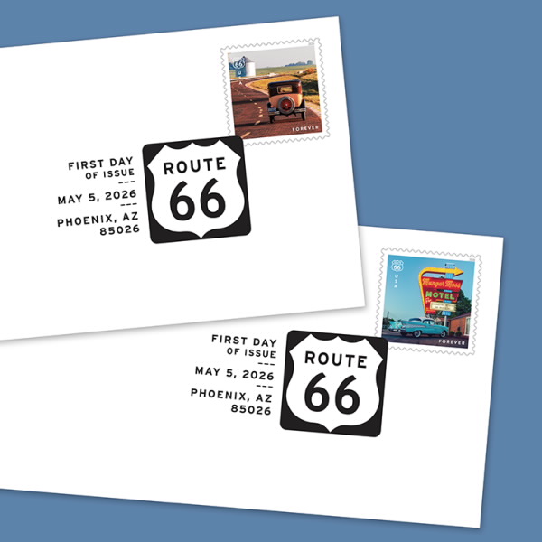 Route 66 First Day Cover | USPS.com