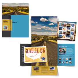 Route 66 Stamp Portfolio