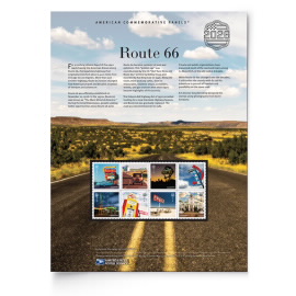 Route 66 American Commemorative Panel®