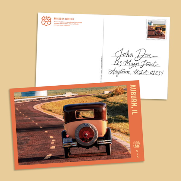 Route 66 Postcards | USPS.com
