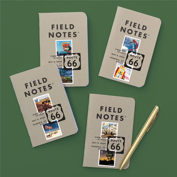 Route 66 Field Notes® Notebooks | USPS.com