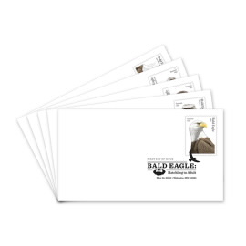 Bald Eagle: Hatchling to Adult First Day Covers