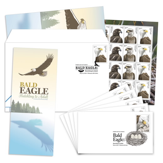 Bald Eagle: Hatchling to Adult Stamp Ceremony Memento