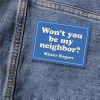 Mister Rogers Stamp Pin with Cancellation Card