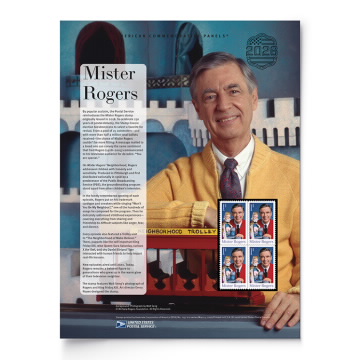 Mister Rogers American Commemorative Panel®