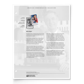 Mister Rogers American Commemorative Collection Page