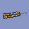 Mister Rogers Keychain