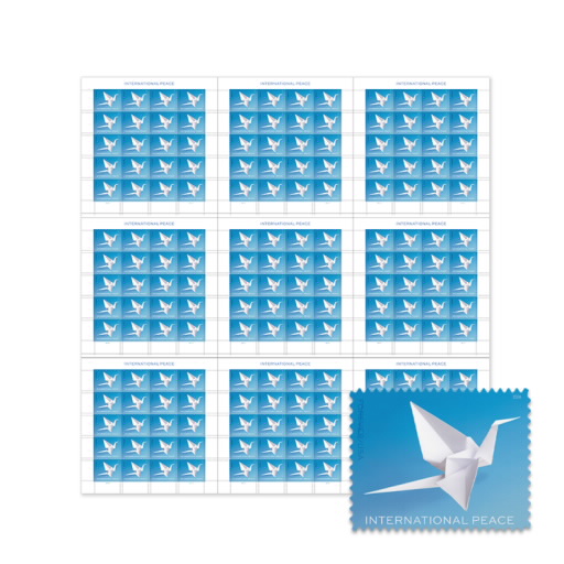 International Peace Press Sheets with Die Cuts