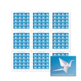 International Peace Press Sheets with Die Cuts