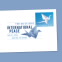 International Peace Digital Color Postmark