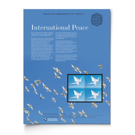 International Peace American Comemmorative Panel®