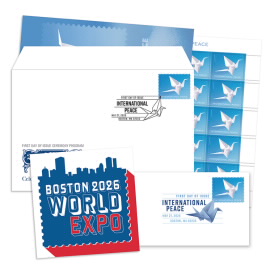 International Peace Press Stamp Ceremony Memento