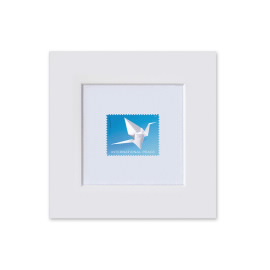 International Peace Matted Stamp