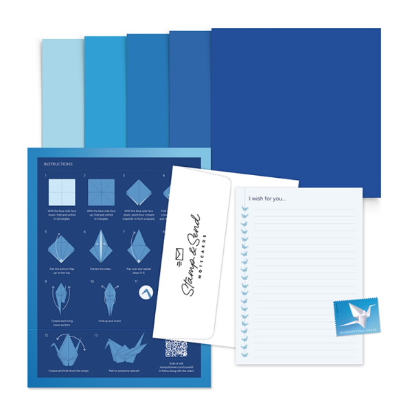 International Peace Origami Set | USPS.com