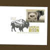 American Bison Digital Color Postmark
