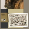American Bison Stamp Portfolio