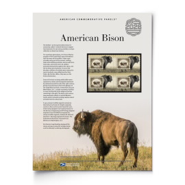 American Bison American Commemorative Panel®