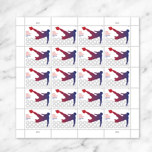 North American Soccer Stamps