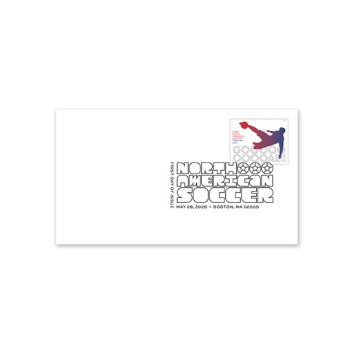 North American Soccer First Day Cover
