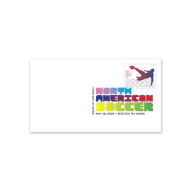 North American Soccer Digital Color Postmark