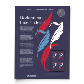 Declaration of Independence American Commemorative Panel®