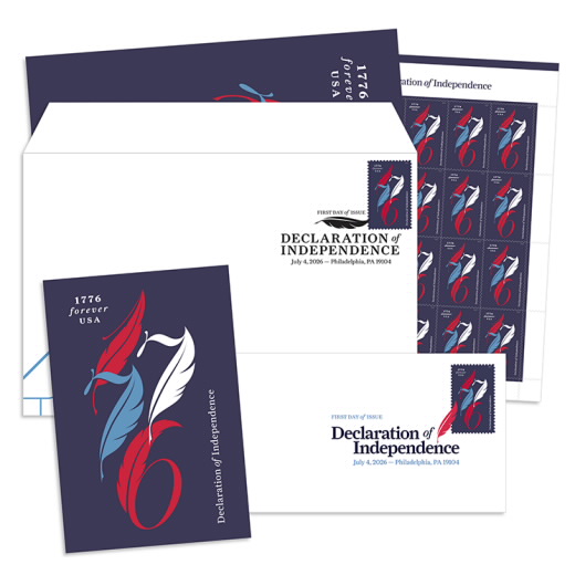 Declaration of Independence Stamp Ceremony Memento
