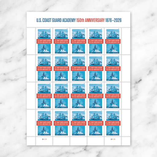 U.S. Coast Guard Academy Stamps