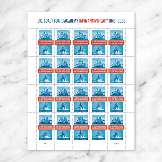 U.S. Coast Guard Academy Stamps