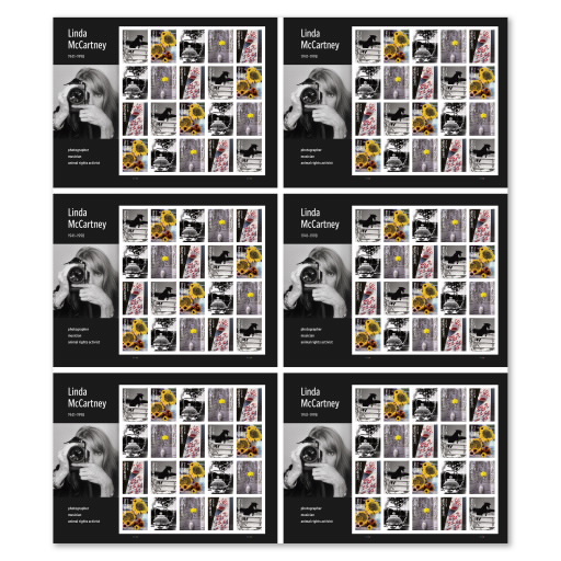 Linda McCartney Press Sheets without Die Cuts