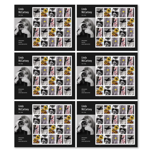 Linda McCartney Press Sheets without Die Cuts