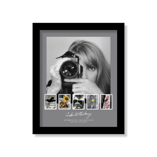 Linda McCartney Framed Stamp