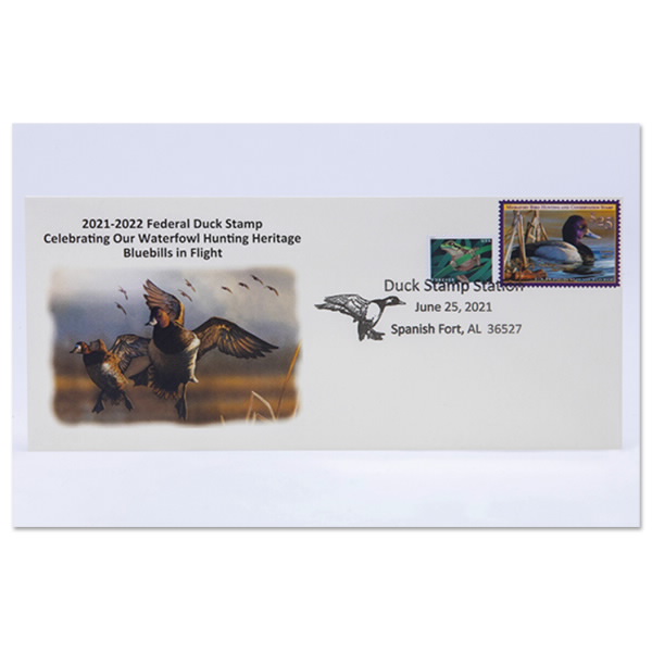 2021 2022 Migratory Bird Stamp Color Printed Cachet
