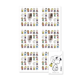 Charles M. Schulz Press Sheet without Die-Cuts