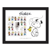 Charles M. Schulz Framed Stamps image