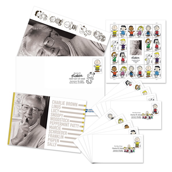 Charles M. Schulz Stamp Ceremony Memento