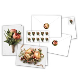 Celebration Boutonniere Notecards