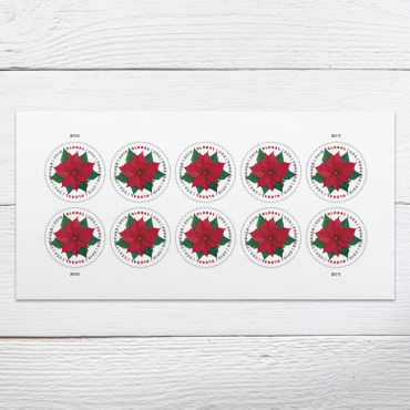 Global: Poinsettia Stamps