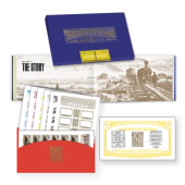 Transcontinental Railroad Commemorative Boxed Set image