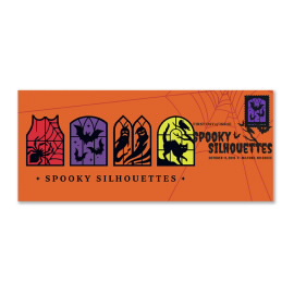 Spooky Silhouettes Cachet