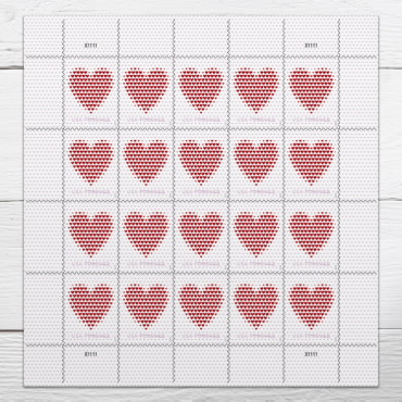 Made of Hearts Stamp | USPS.com