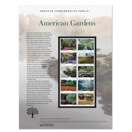 American Gardens American Commemorative Panel