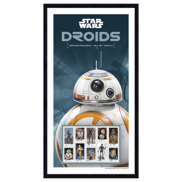 Star Wars™ Droids BB-8 Framed Stamps