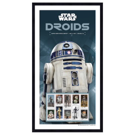 Star Wars™ Droids R2-D2 Framed Stamps